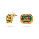 Junoon Hand Carved Necklace, Earring & Ring Set - Bansri Mehta Design