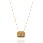 Junoon Hand Carved Necklace, Earring & Ring Set - Bansri Mehta Design