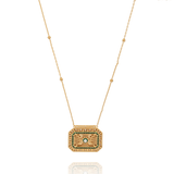 Junoon Hand Carved Necklace, Earring & Ring Set - Bansri Mehta Design