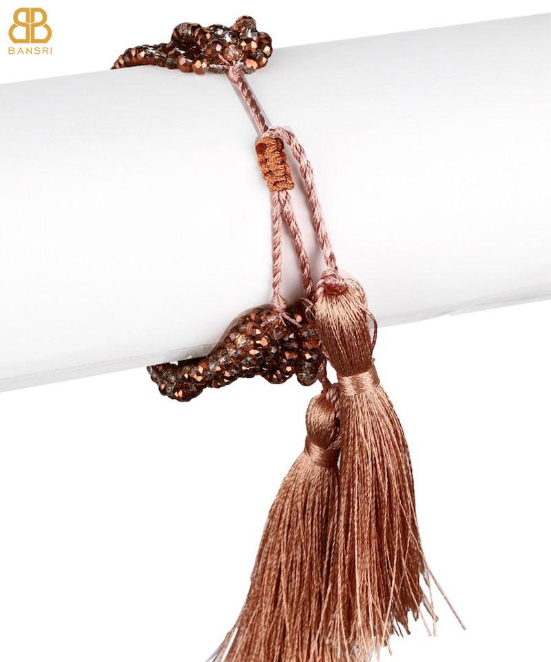 Party Princess Tassel Beaded Bracelet - Bansri Mehta Design