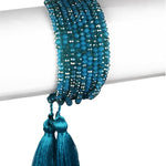 Party Princess Tassel Beaded Bracelet - Bansri Mehta Design