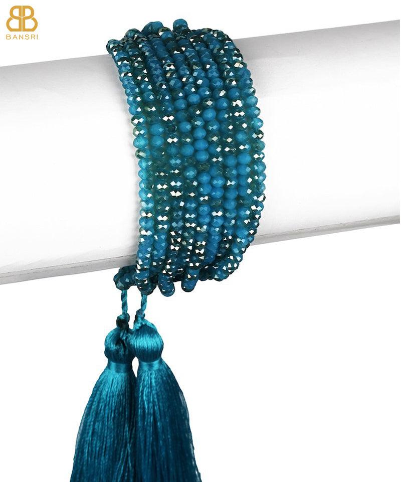 Party Princess Tassel Beaded Bracelet - Bansri Mehta Design