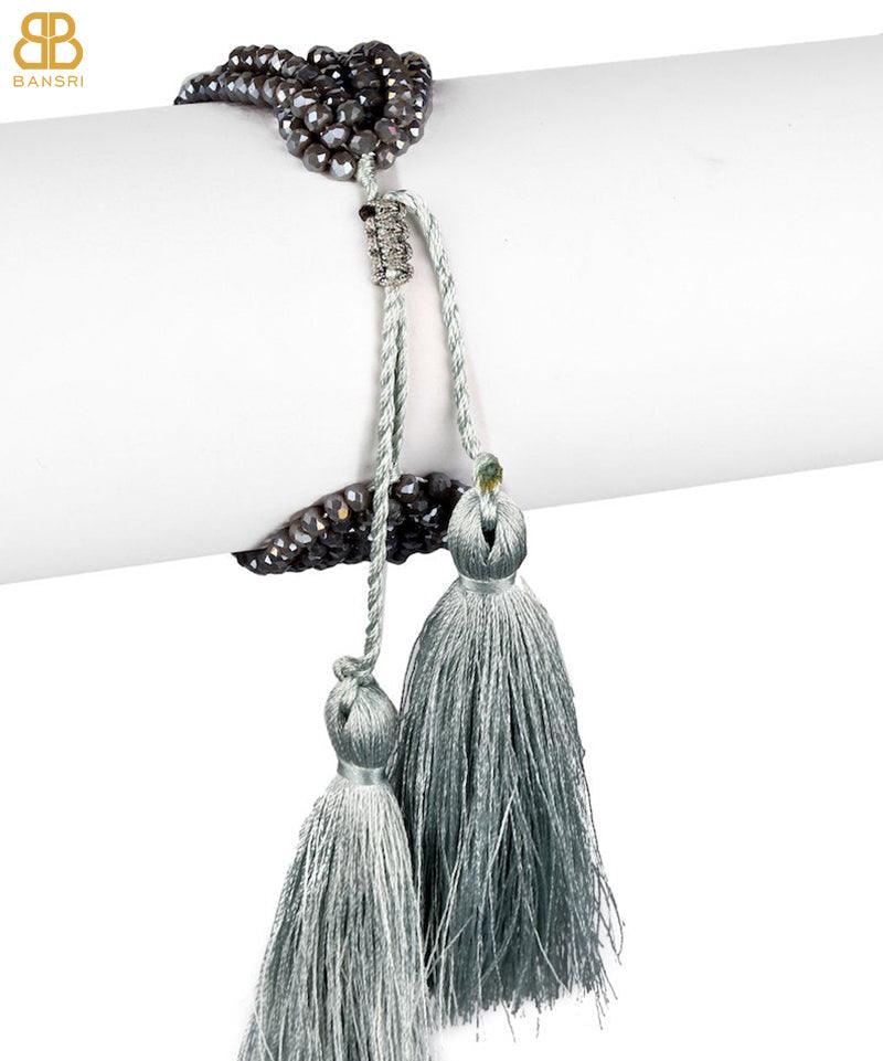 Party Princess Tassel Beaded Bracelet - Bansri Mehta Design