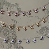 Mini Evil Eye Charm Bracelet - Bansri Mehta Design