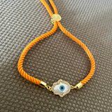Hamsa Adjustable Cord Bracelet - Bansri Mehta Design