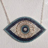 Elegant & Bold Third Eye Necklace - Bansri Mehta Design