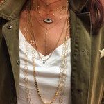 Sterling Silver Third Eye Necklace - Bansri Mehta Design