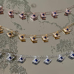 Mini Evil Eye Charm Bracelet - Bansri Mehta Design