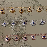 Mini Evil Eye Charm Bracelet - Bansri Mehta Design