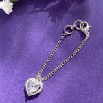 I Heart Me Solitaire Watch Charm - Bansri Mehta Design